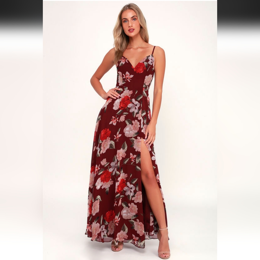 Lulus Floral Dress